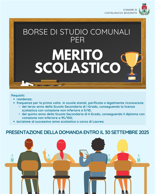 Erogazione Borse di Studio