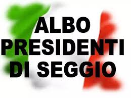 Aggiornamento Albo Presidenti di Seggio